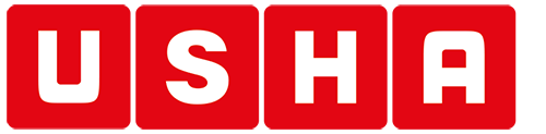 Our Client, logo Usha